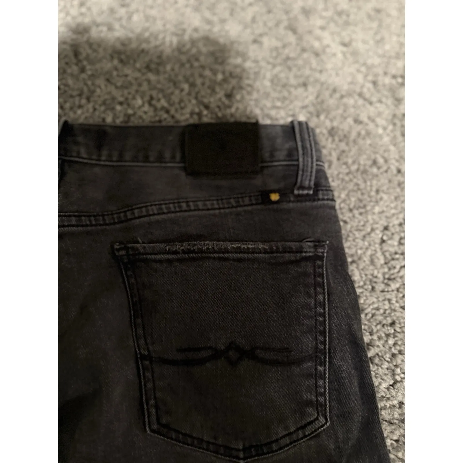 Lucky Brand Sienna Slim Boyfriend Distressed Embroidered Women's Size 4/27 - Image 12