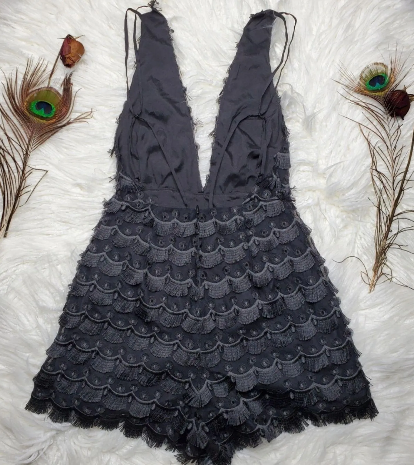 Shimmy Shack Fringe Romper - Image 3