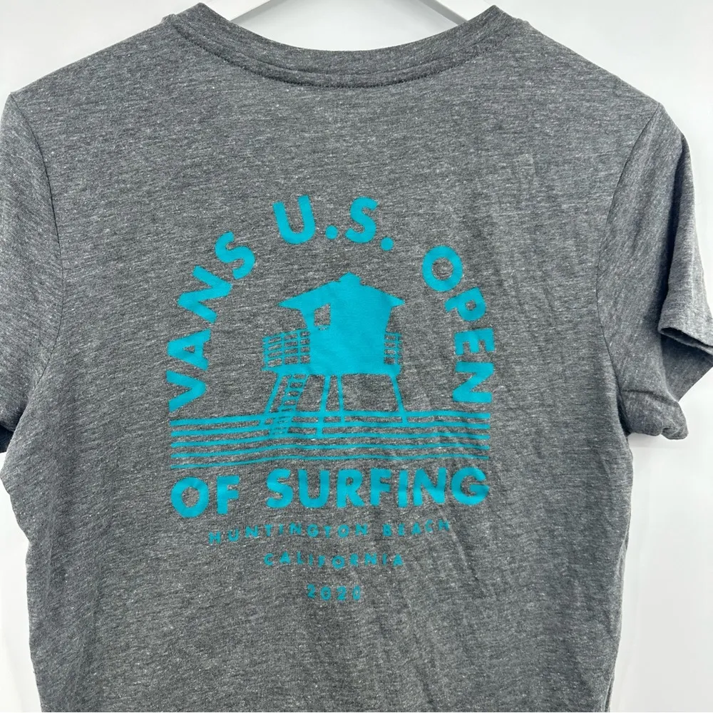 Vans Short Sleeve Gray Shirt Size Small - Image 4