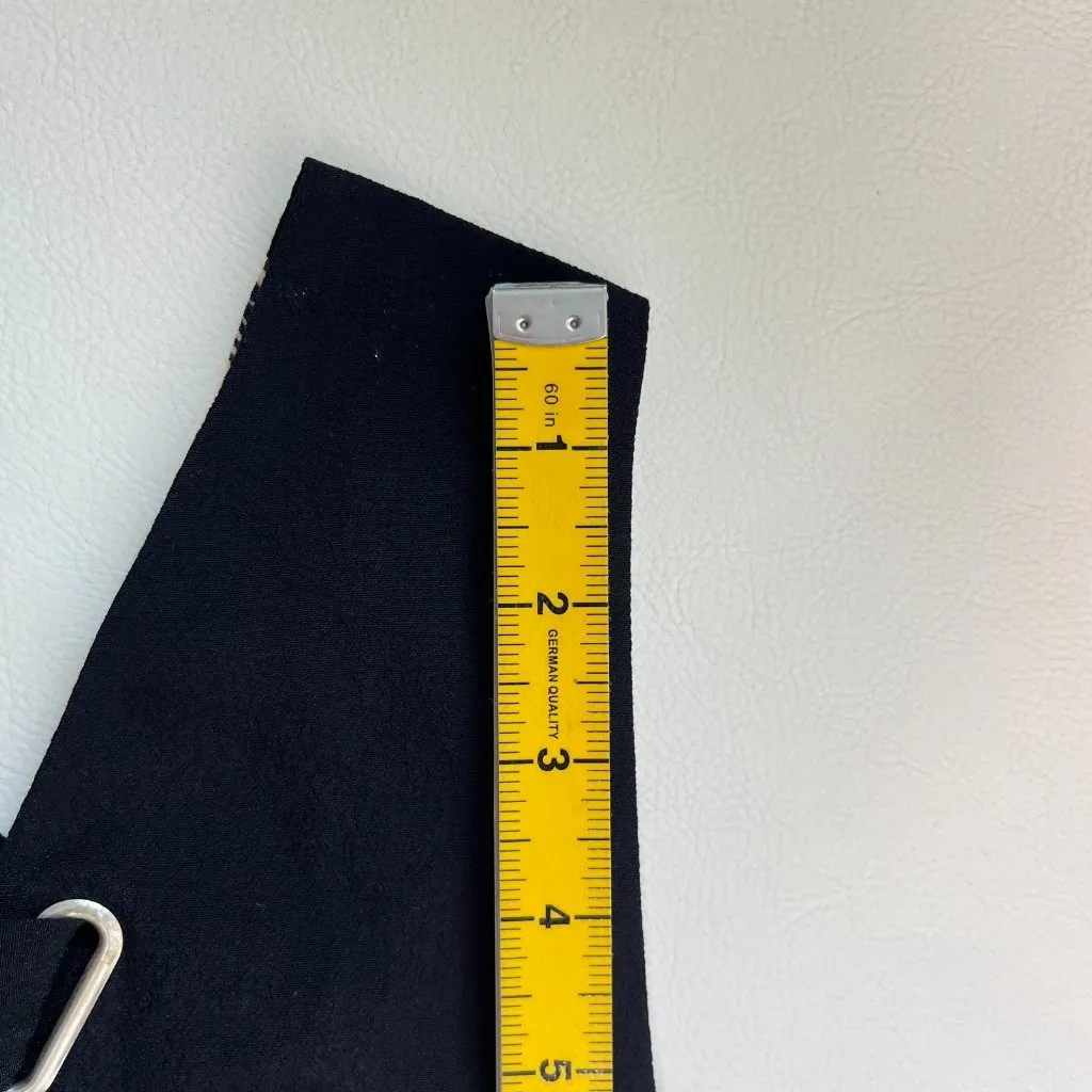 NWT Mint Velvet Beige / Peach Black Feather Pencil Midi TIE Dress US 10 UK 14 - Image 13