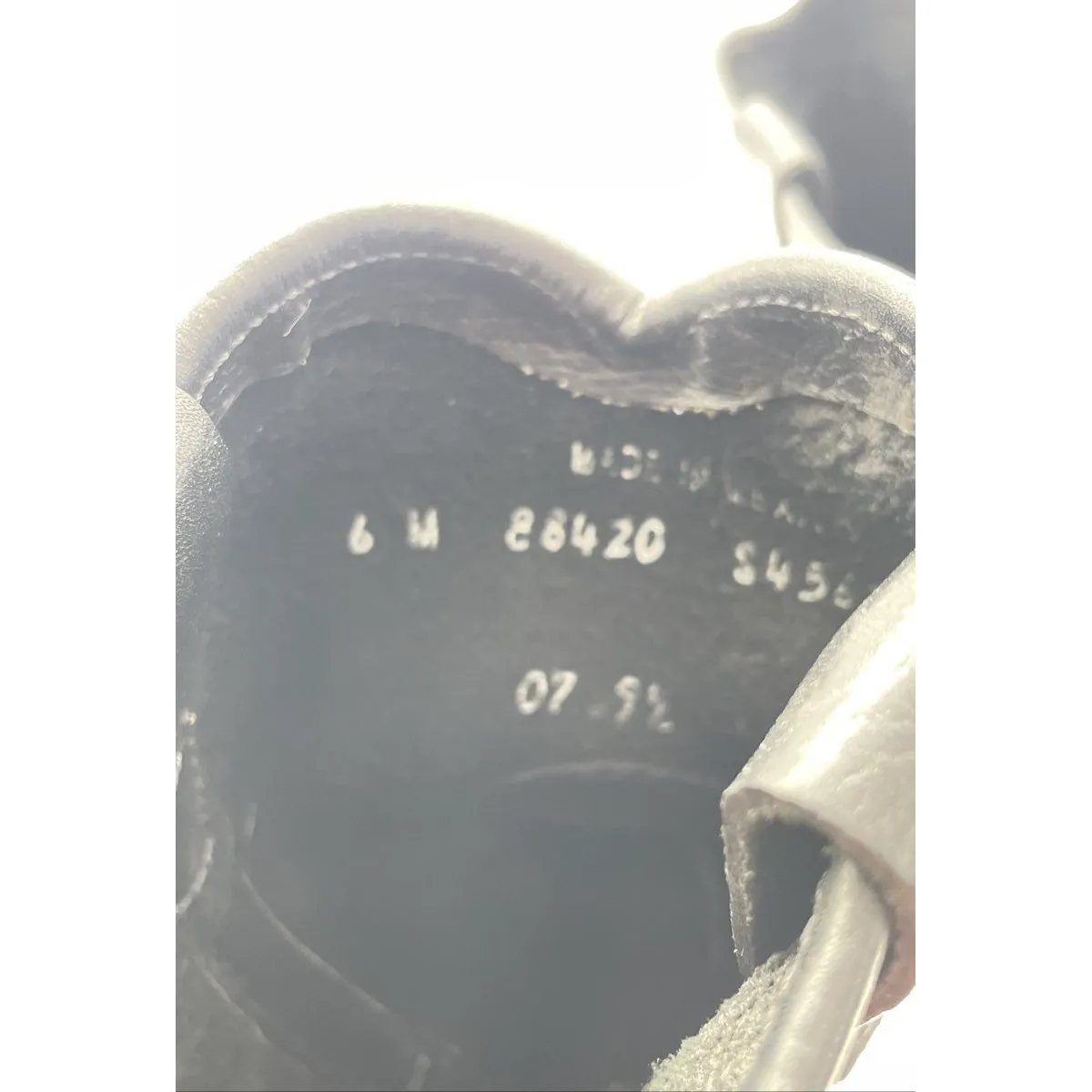 HARLEY DAVIDSON BLACK‎ LEATHER MOTORCYCLE BOOTS - Image 8