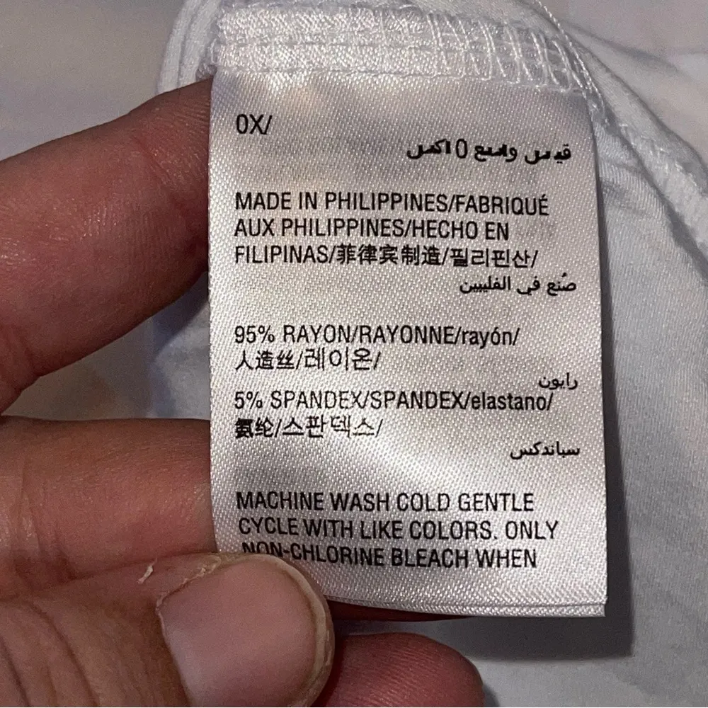 JM Collection White T-shirt - Image 6