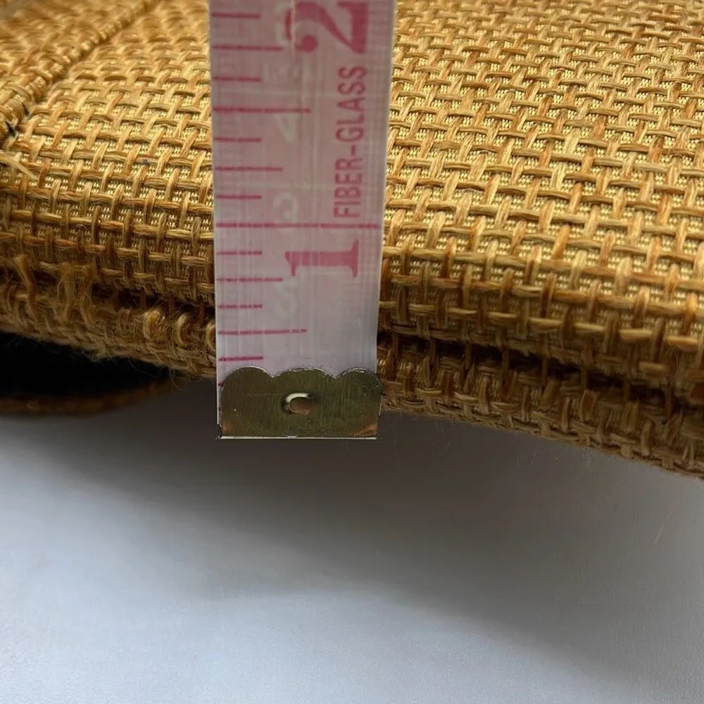 Woven beaded decor crossbody shoulder bag. - Image 9