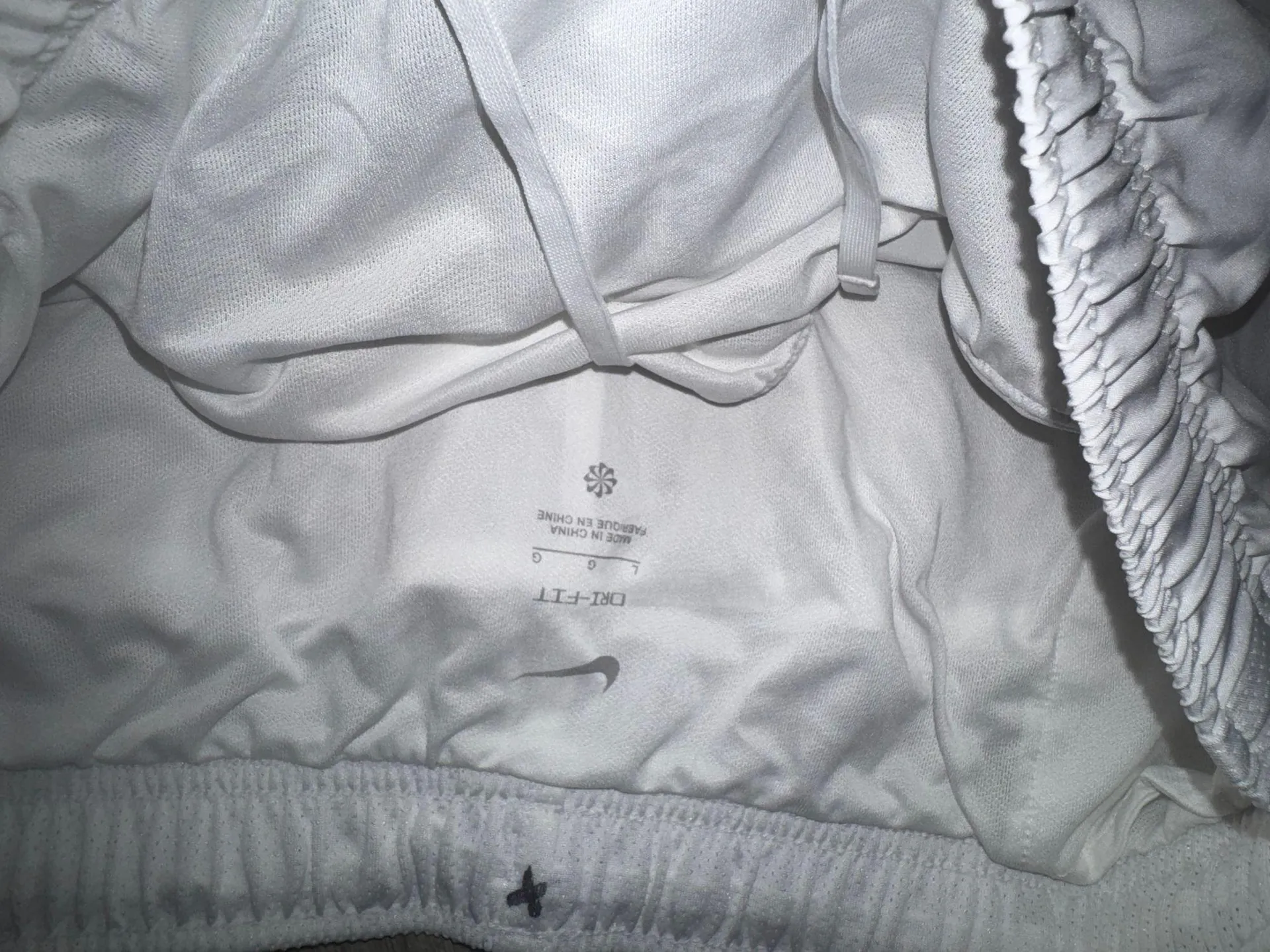 White  Dri-Fit running shorts - Image 5