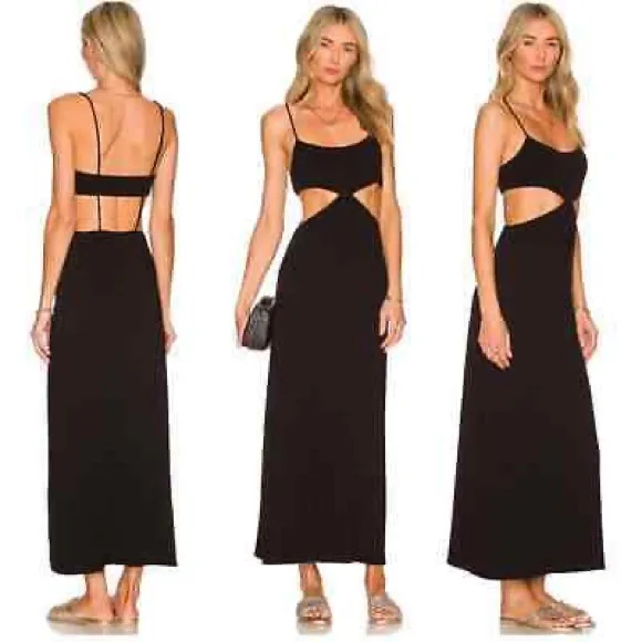 FP Beach Piper Womens Cutout Long Midi Dress - Image 2
