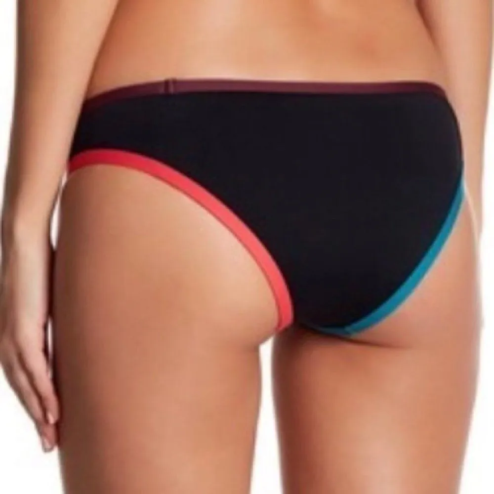 ‎Tavik JAYDEN Bikini Bottom Color Blocked Black - Image 3