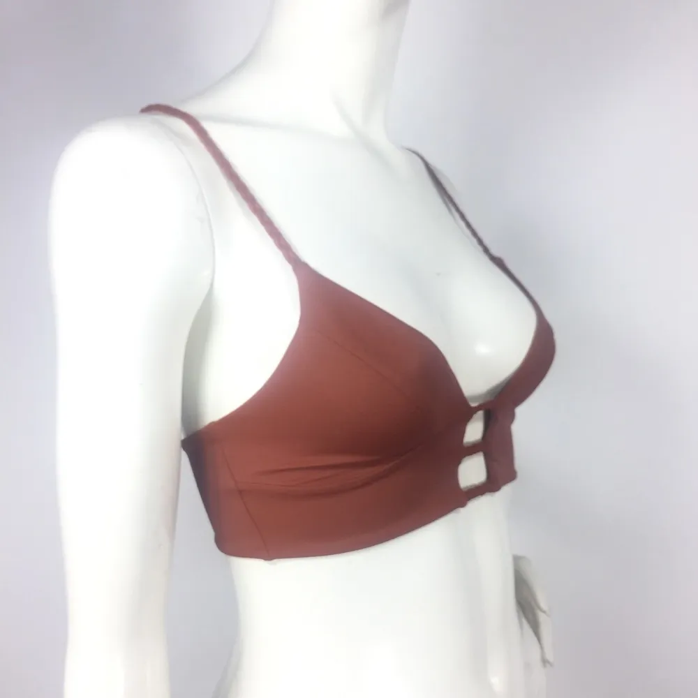 Tori Praver Darci Triangle Cutout Bikini Top - Image 2