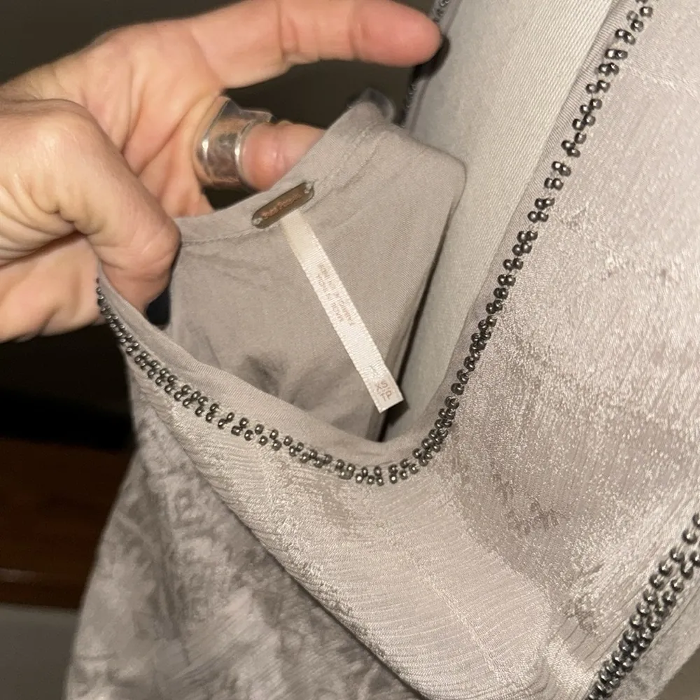 Free People beaded Delilah Mini Dress Size XSmall  Z206-8 - Image 11