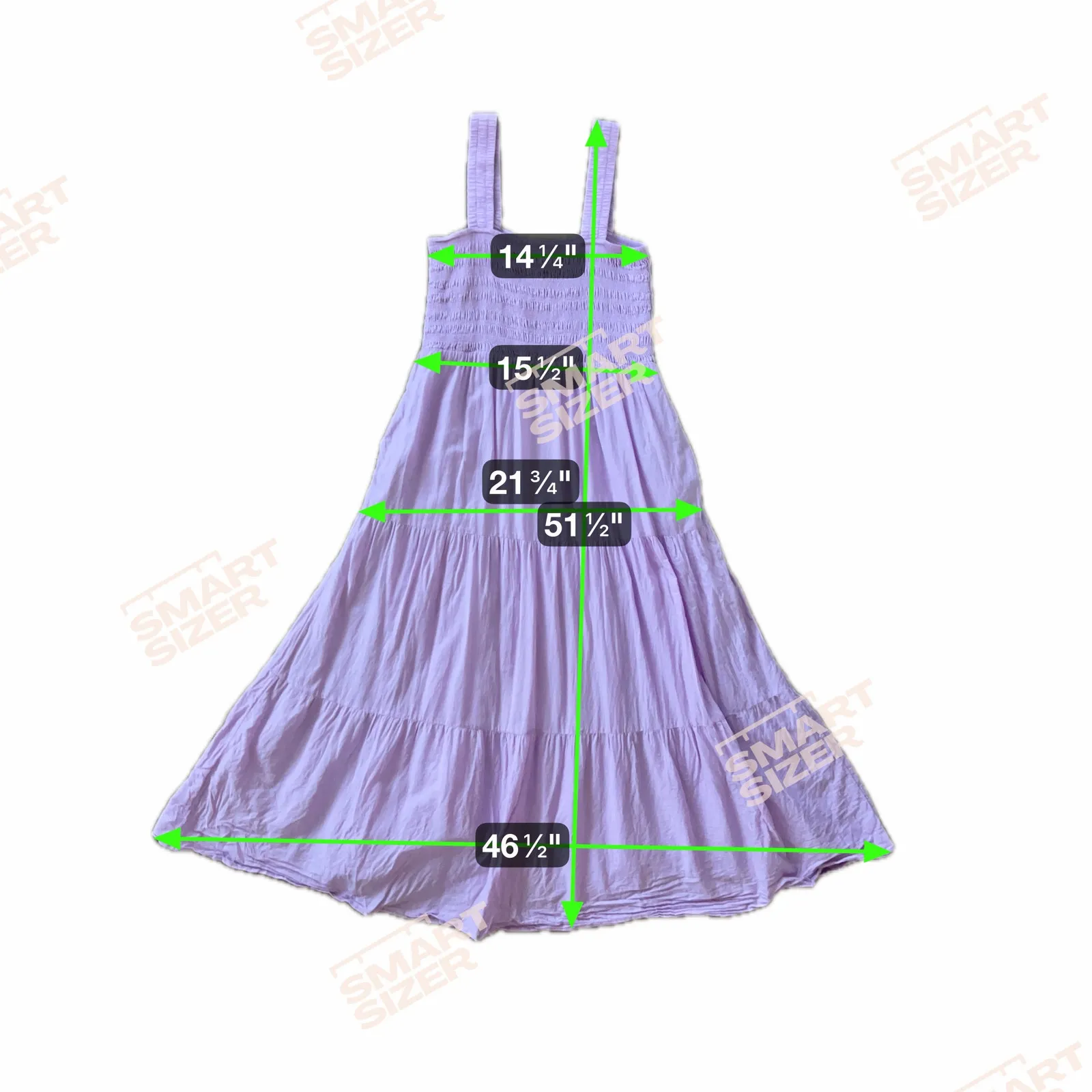 Seafolly Australia Lilac Boathouse Dress 100% Cotton Lined Smocked Airy Large Purple - Image 8