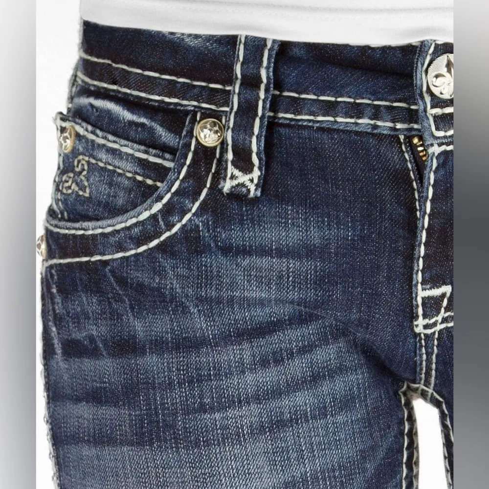 Rock Revival Esther Straight Stretch Jean - Image 6