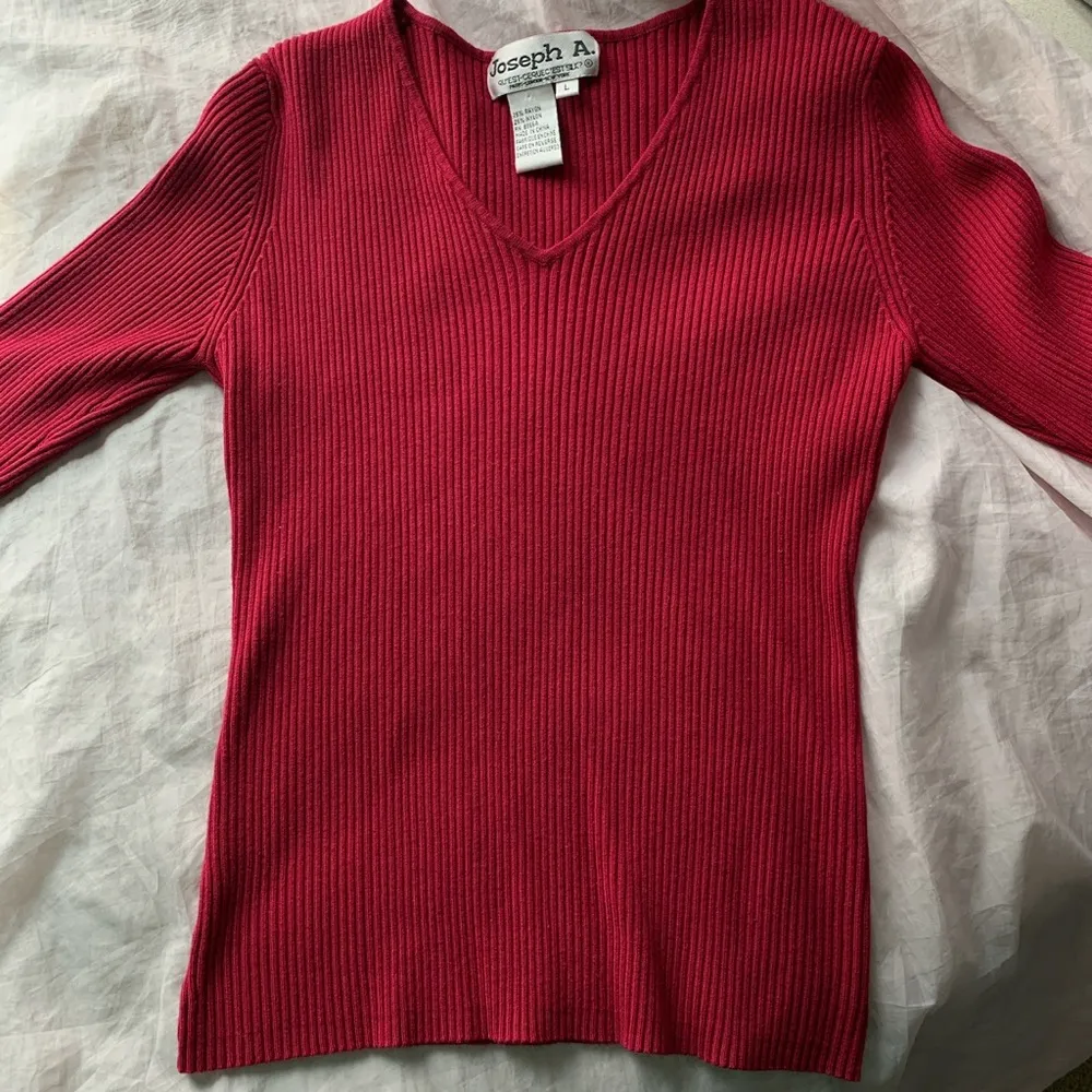 magenta sweater Red Size L - Image 4