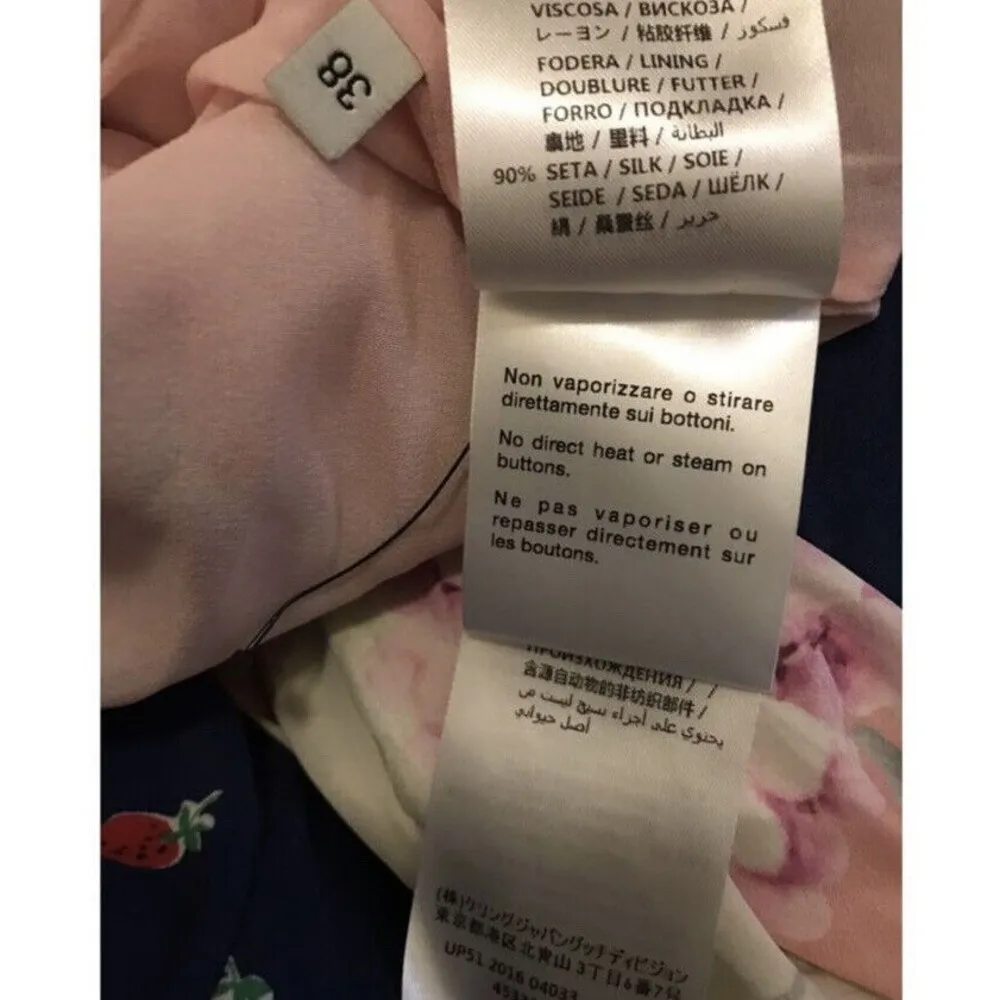 NWOT Gucci Silk Dress Size IT 38 - Image 10