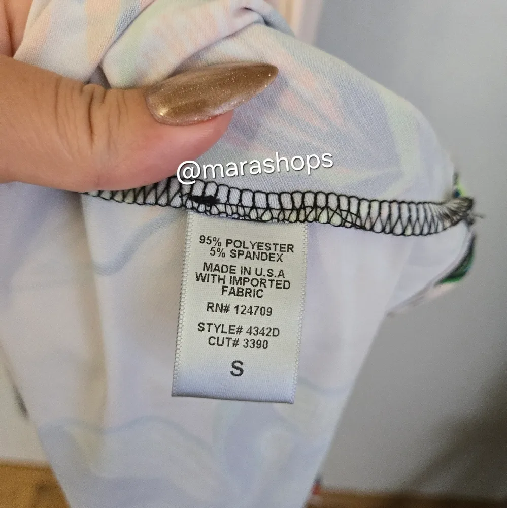 IC Collection Floral Printed Waist Knotted Detail High - Image 7