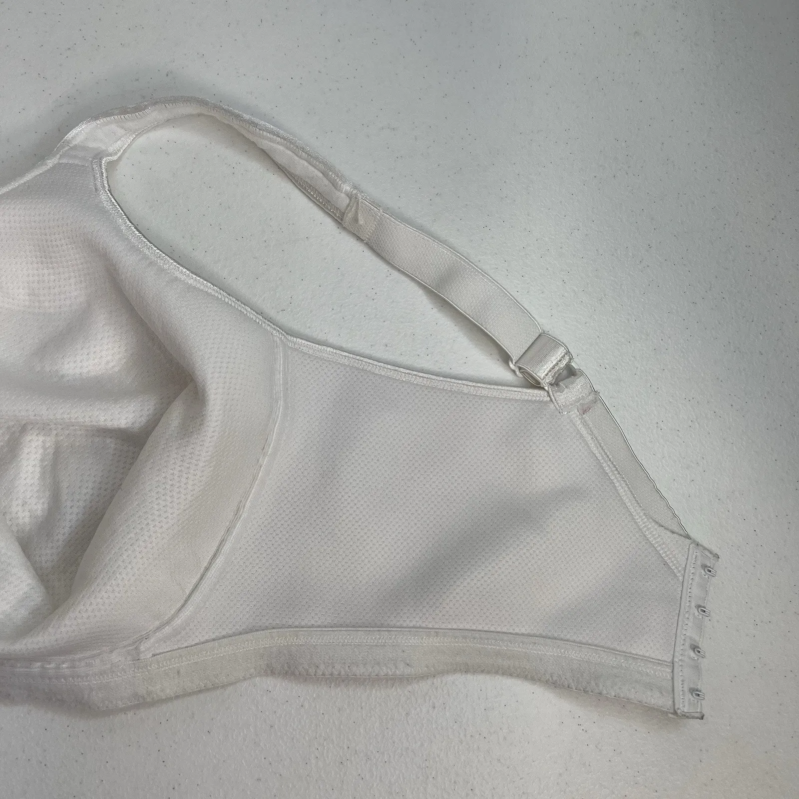 Playtex 18 Hour Size 38DDD Bra Silky Soft Smoothing Wireless White 4803 Womens - Image 10