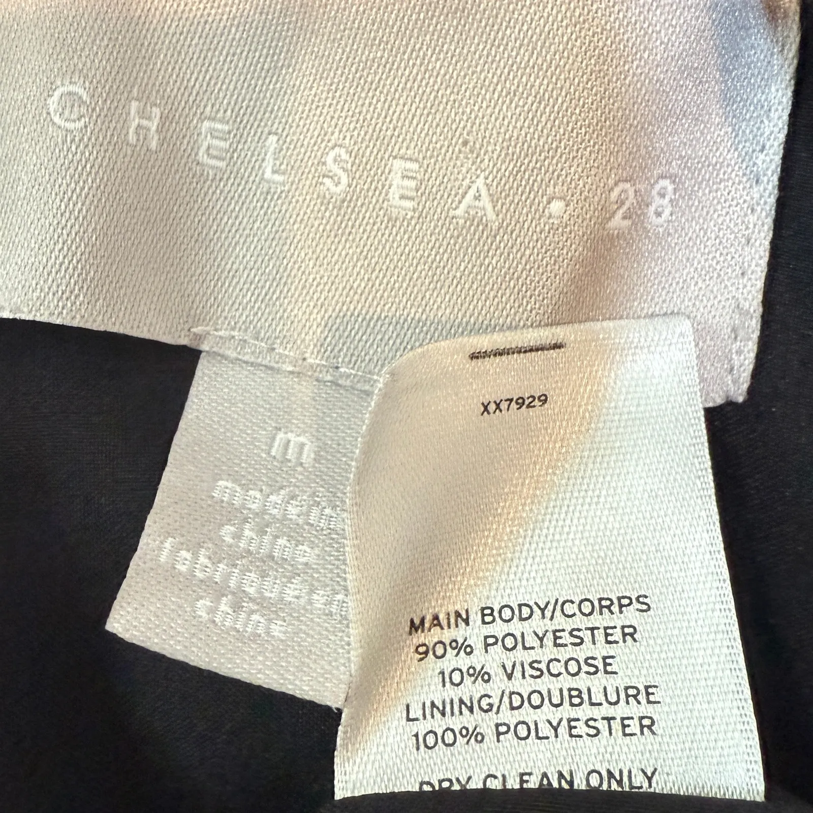 Chelsea28 medium 2 button front plaid jacket blazer coat C 3001 - Image 2