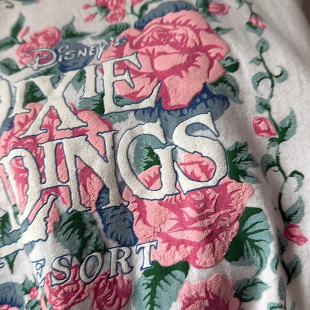 Vintage Disney Dixie Landings Resort Cream T-Shirt Mickey Mouse Tag Size Large - Image 8