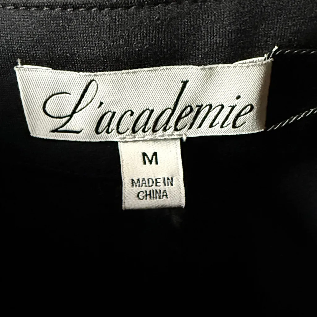 L’ACADEMIE x Revolve Benigna Tux Top in Black | M - Image 3