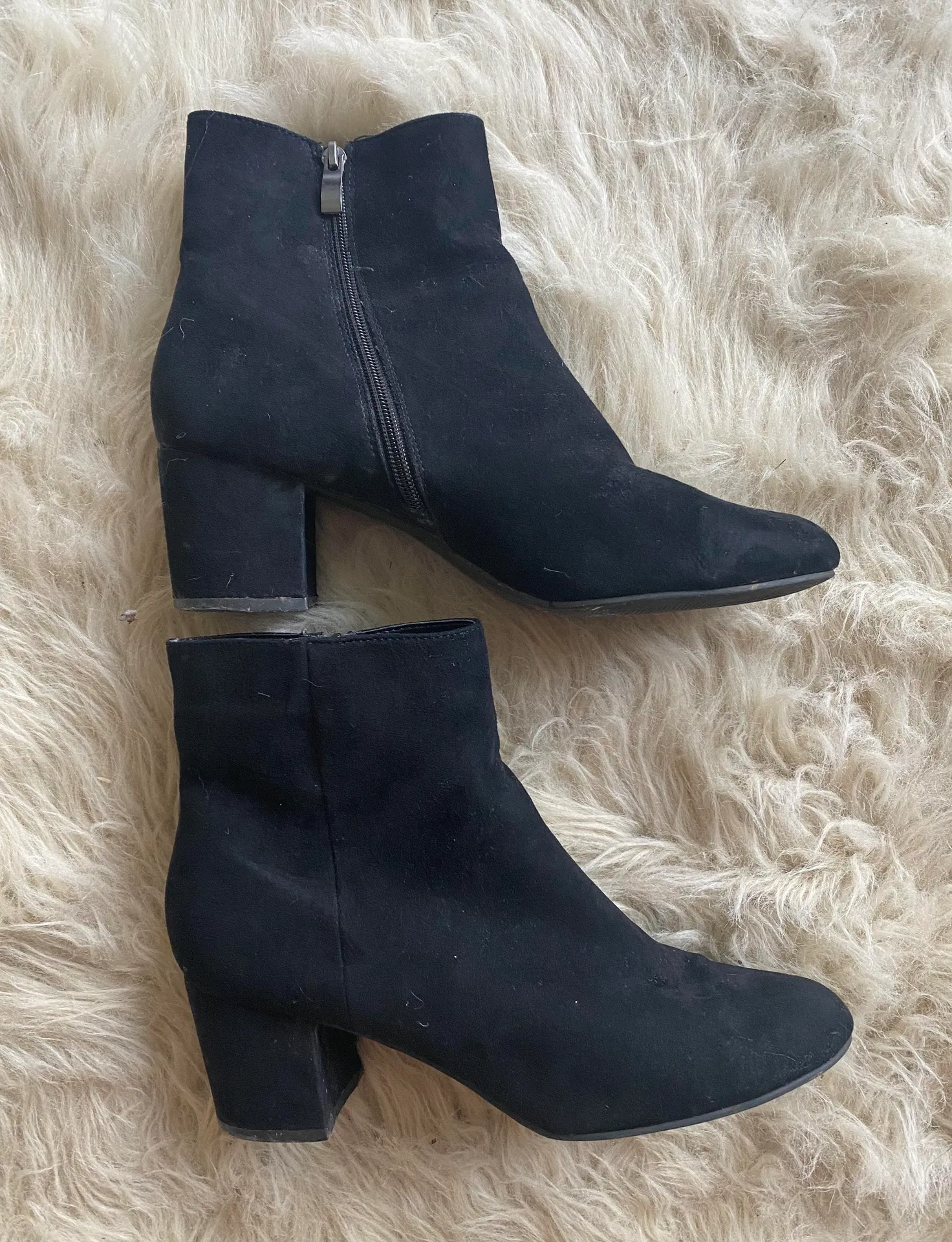 Suede Booties Size 10 - Image 2
