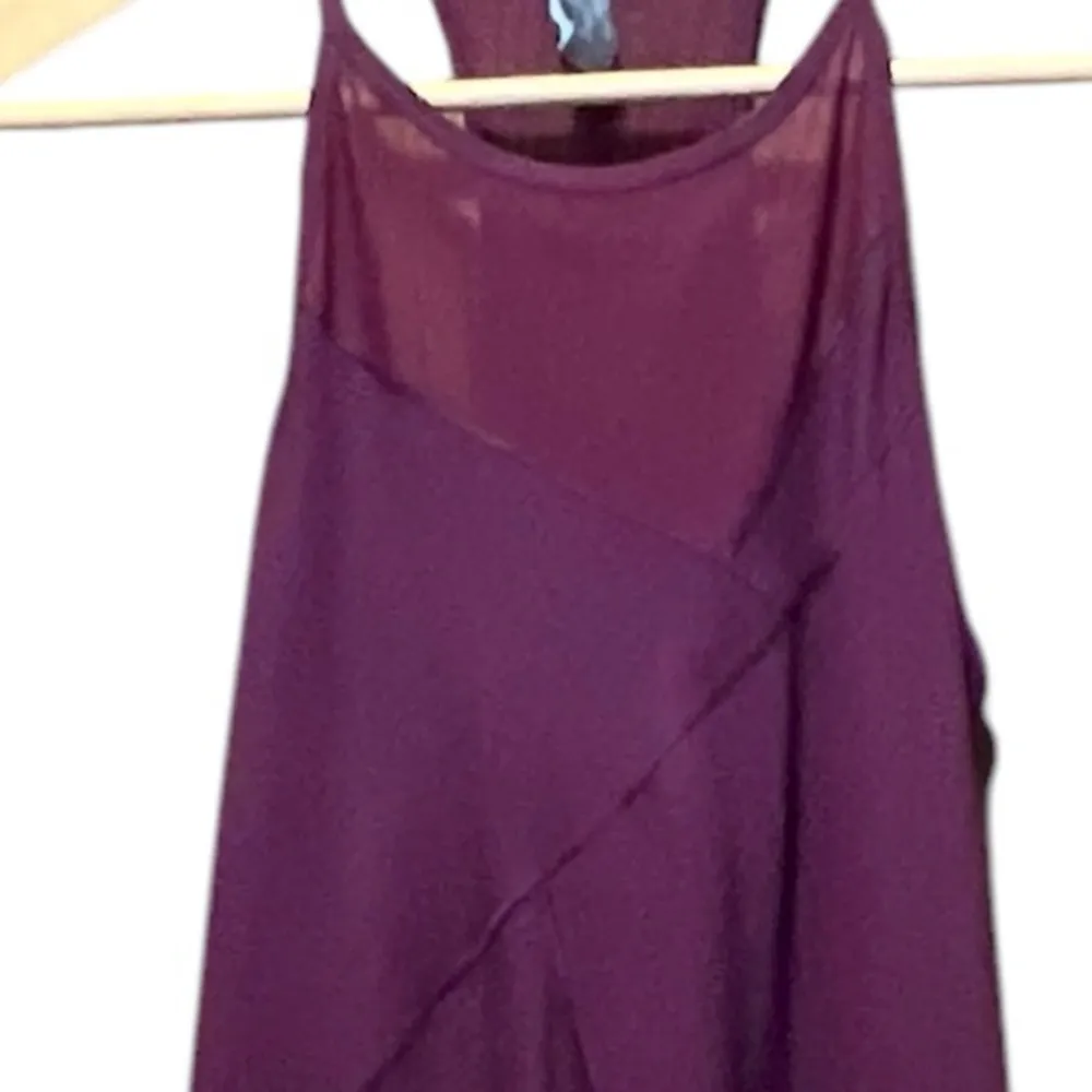 Sweaty Betty Chakra Rib Racer Vest Tank Top Oxblood Size XS - Image 4