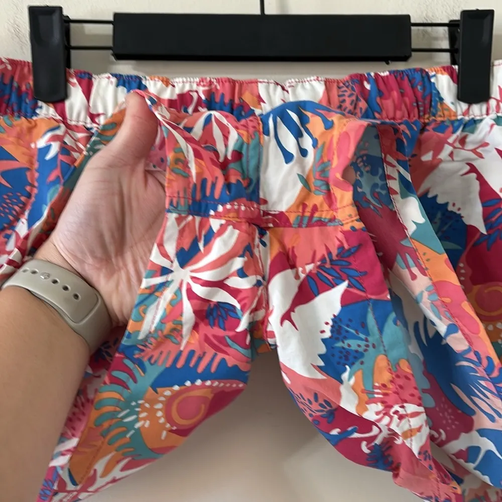 Patagonia Women’s Barely Baggies 2.5” Shorts Wild Waratah Reef Pink Size XL - Image 8