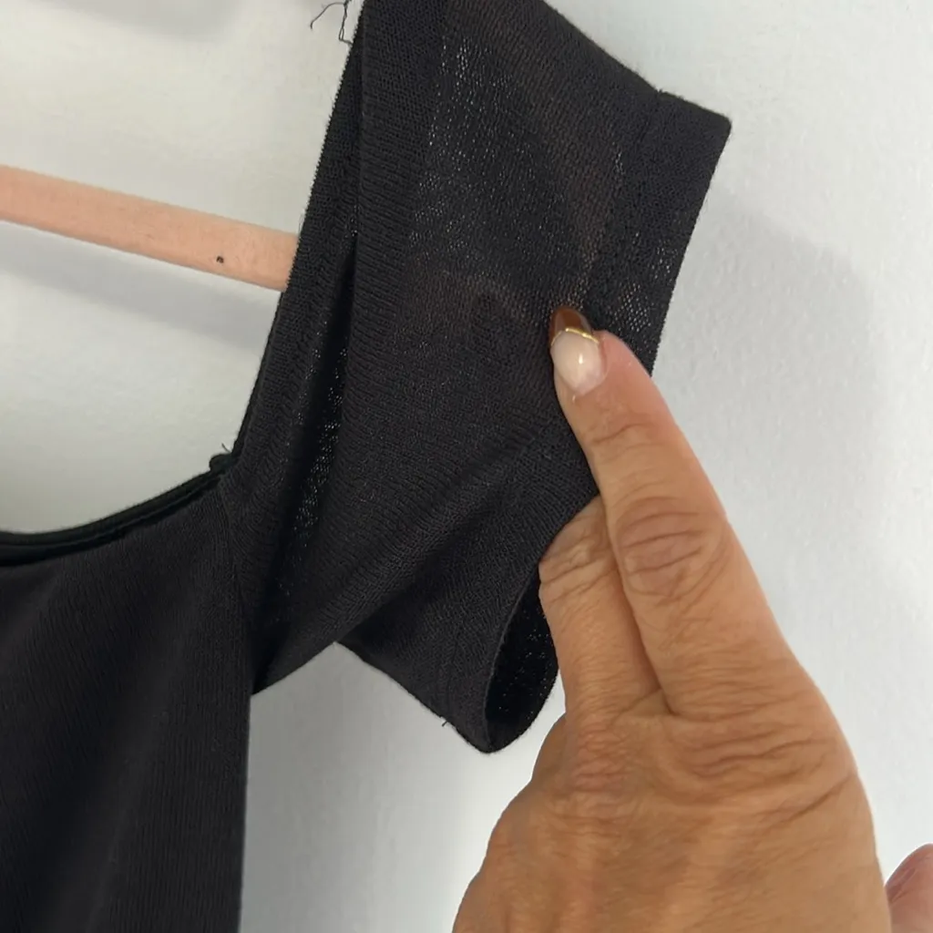 Lovers + Friends Eden Midi Dress Black - Image 7