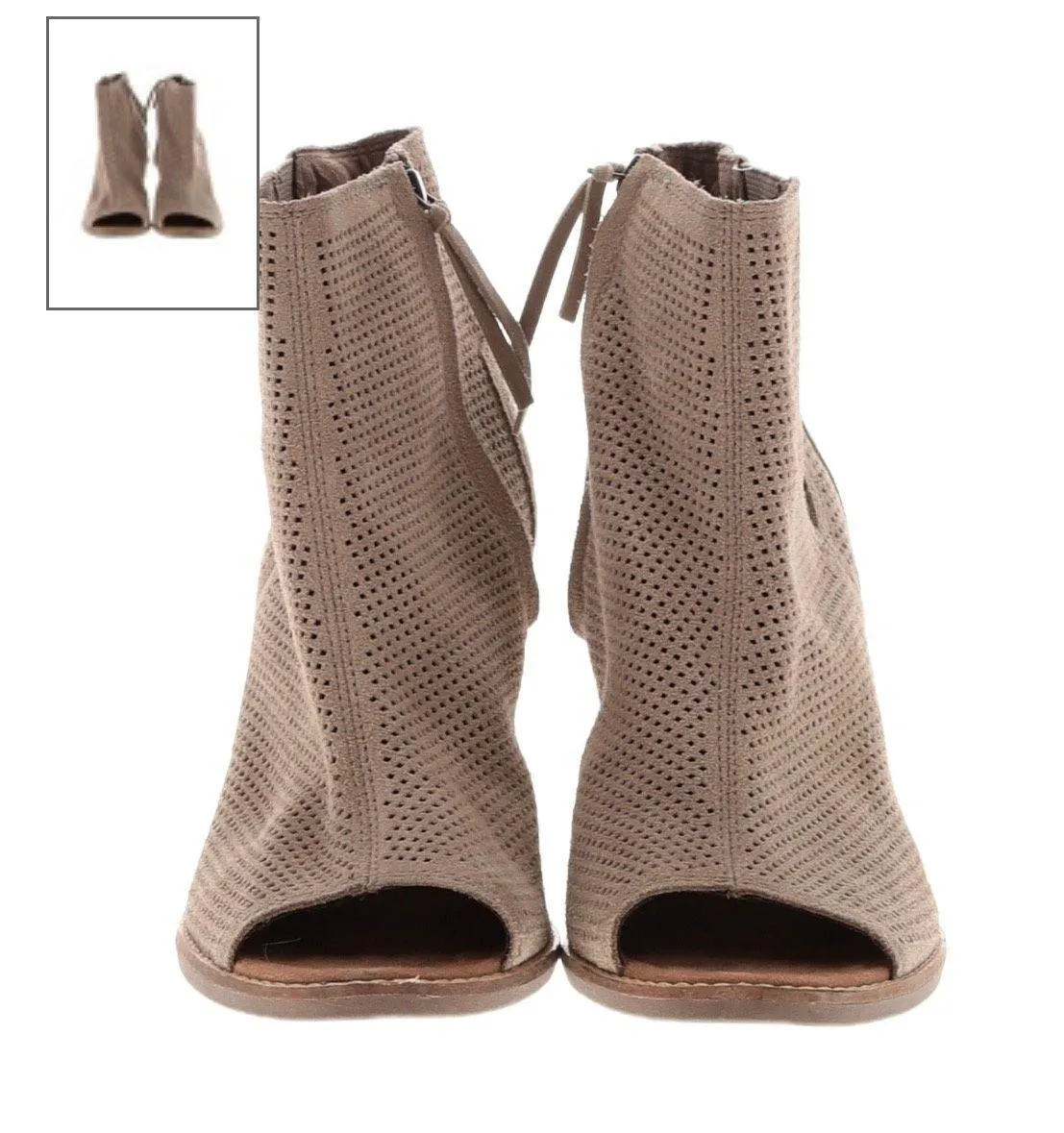 Open Toe Booties - Image 2