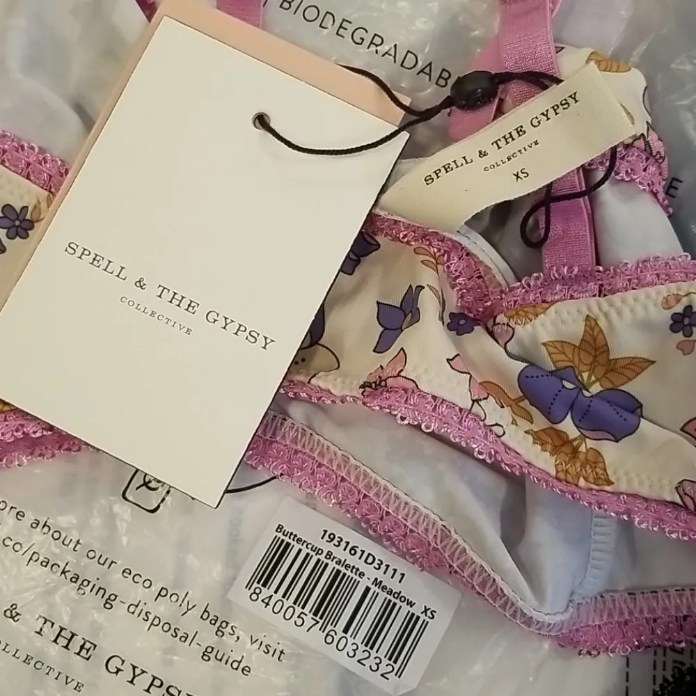 💕SPELL & THE GYPSY💕 Buttercup Bralette ~ Meadow Pink Size XS - Image 15