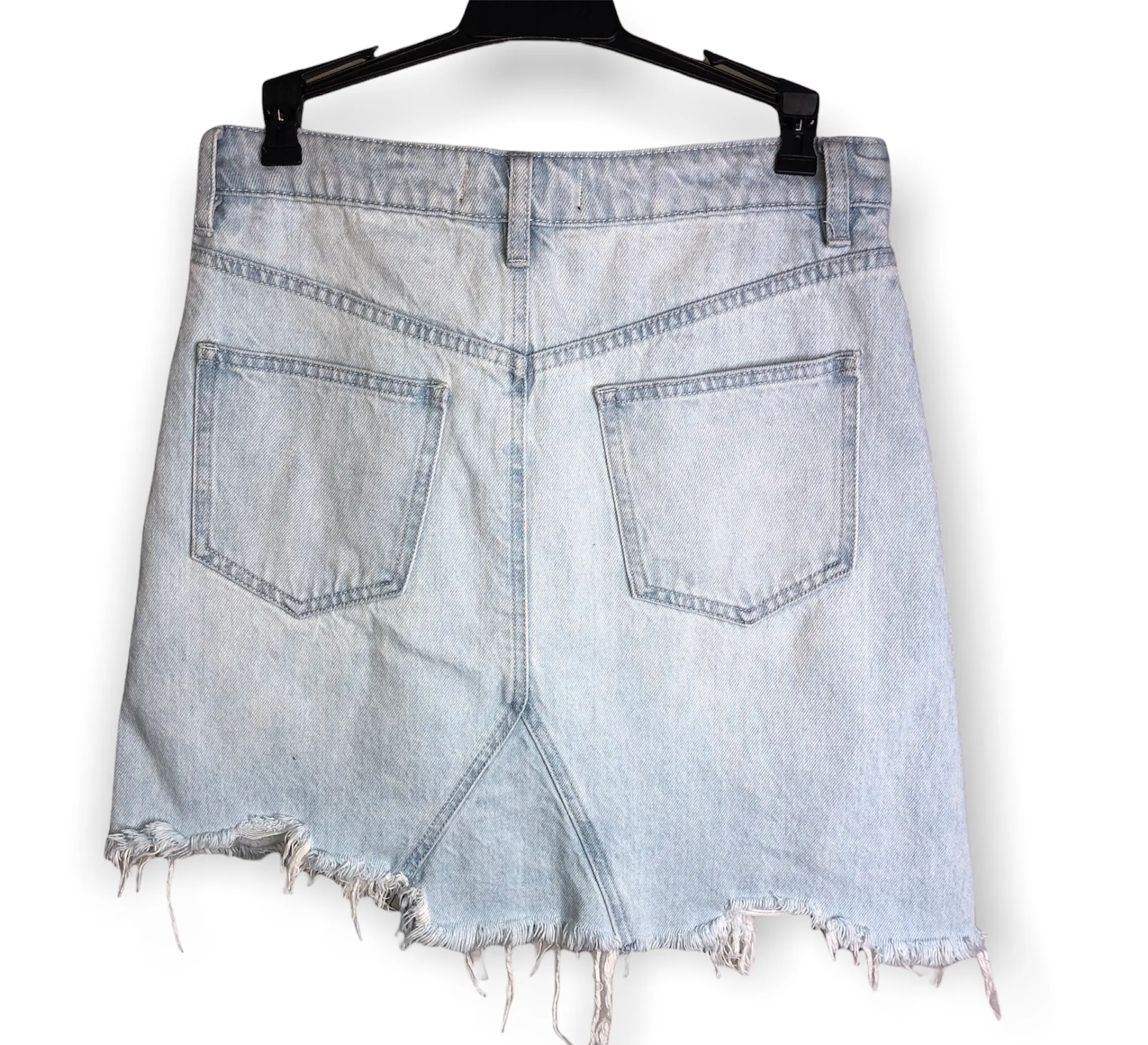 We The Free Going Rouge Denim Skirt Size 26 - Image 6
