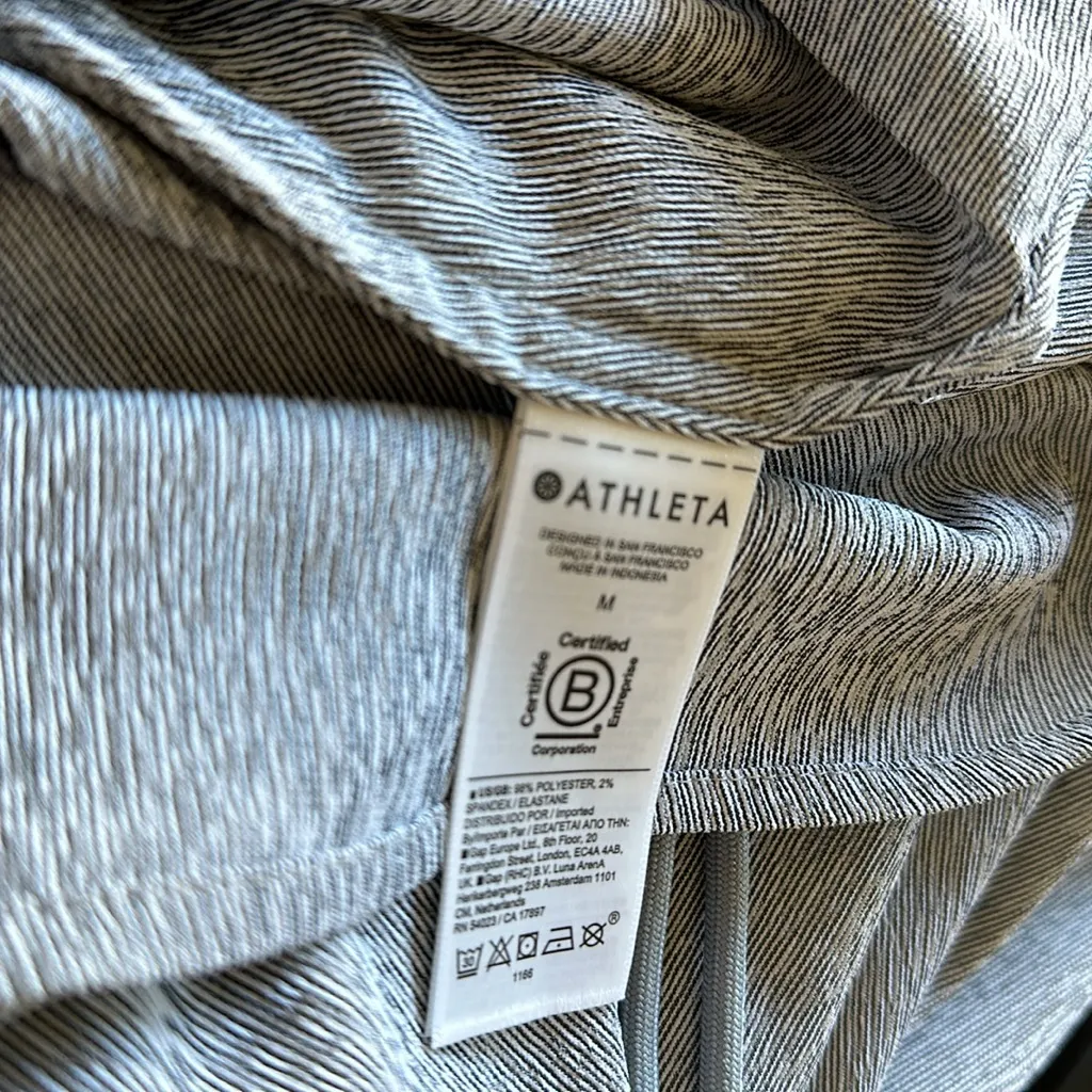 NW0T Athleta Silver Echo Sleeveless Midi Dress - Image 5