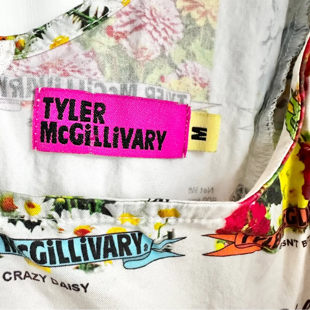 Tyler McGillivary Seed Packet Dress Red Size M - Image 8