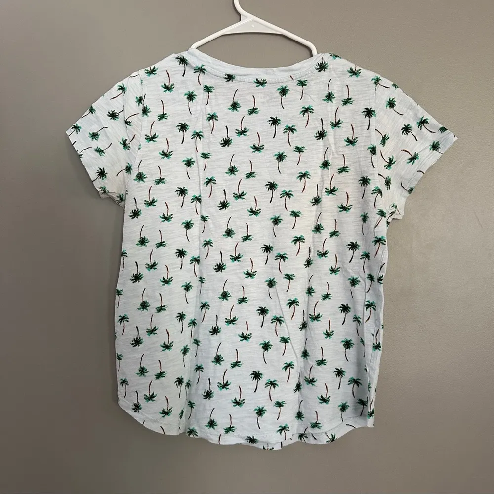 Women's Palm Tree Print Top old navy XS - Image 3