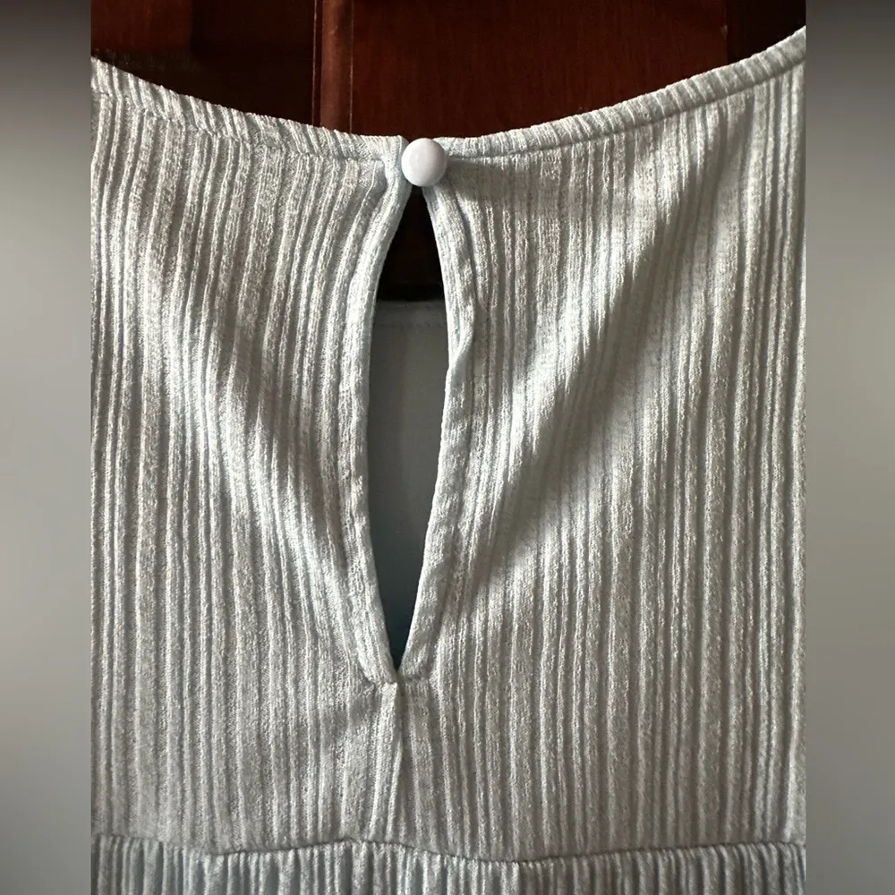 Juicy Couture Large Light Blue Baby Doll Blouse - Image 2