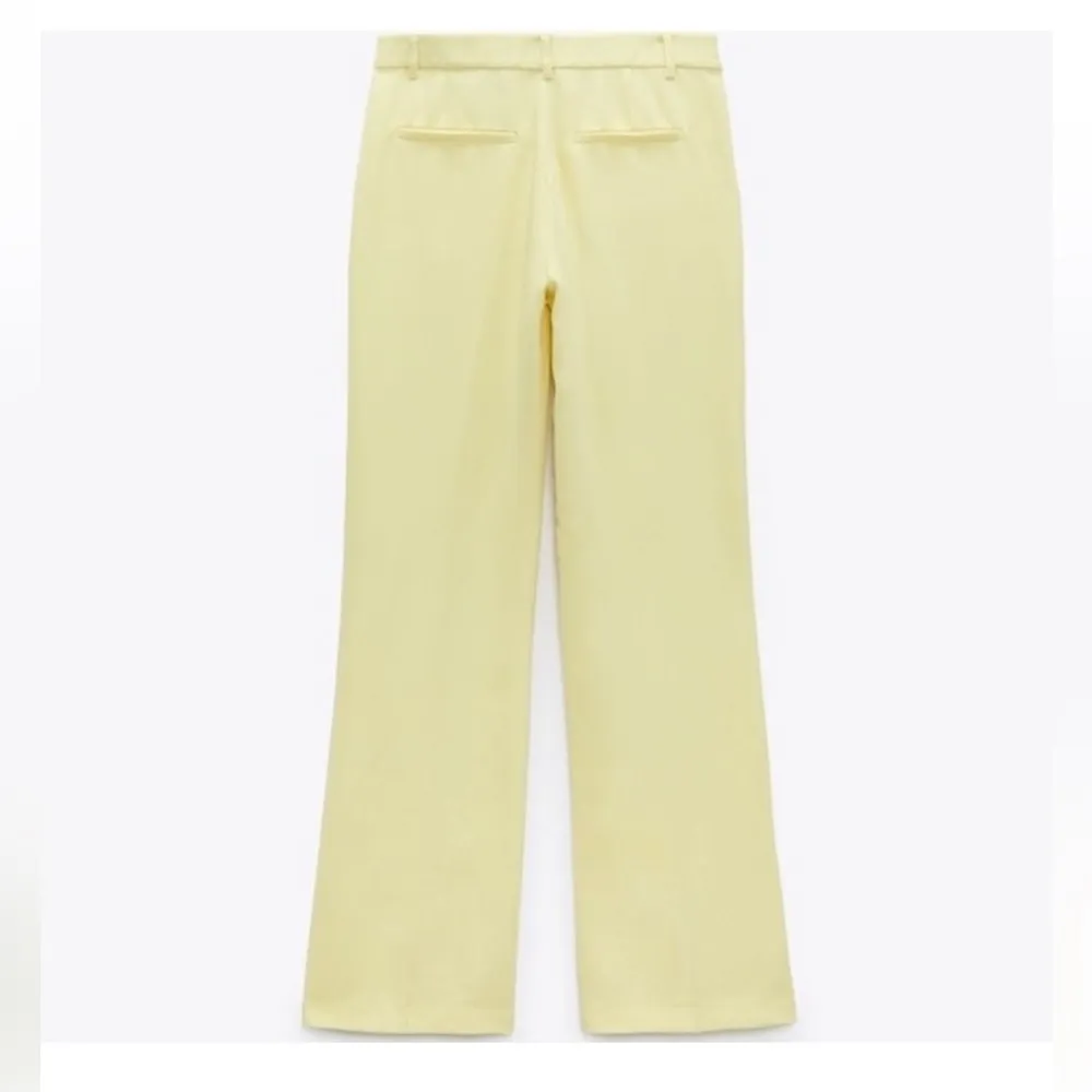 Lemon Yellow Trouser Pants - Image 2