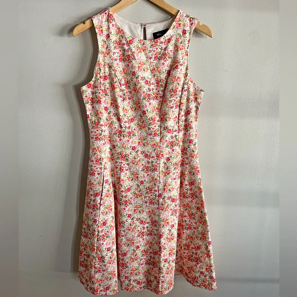 RN Studio Ronnie Nicole Floral Fit & Flare Dress Women’s Size 6 Spring Wedding - Image 10