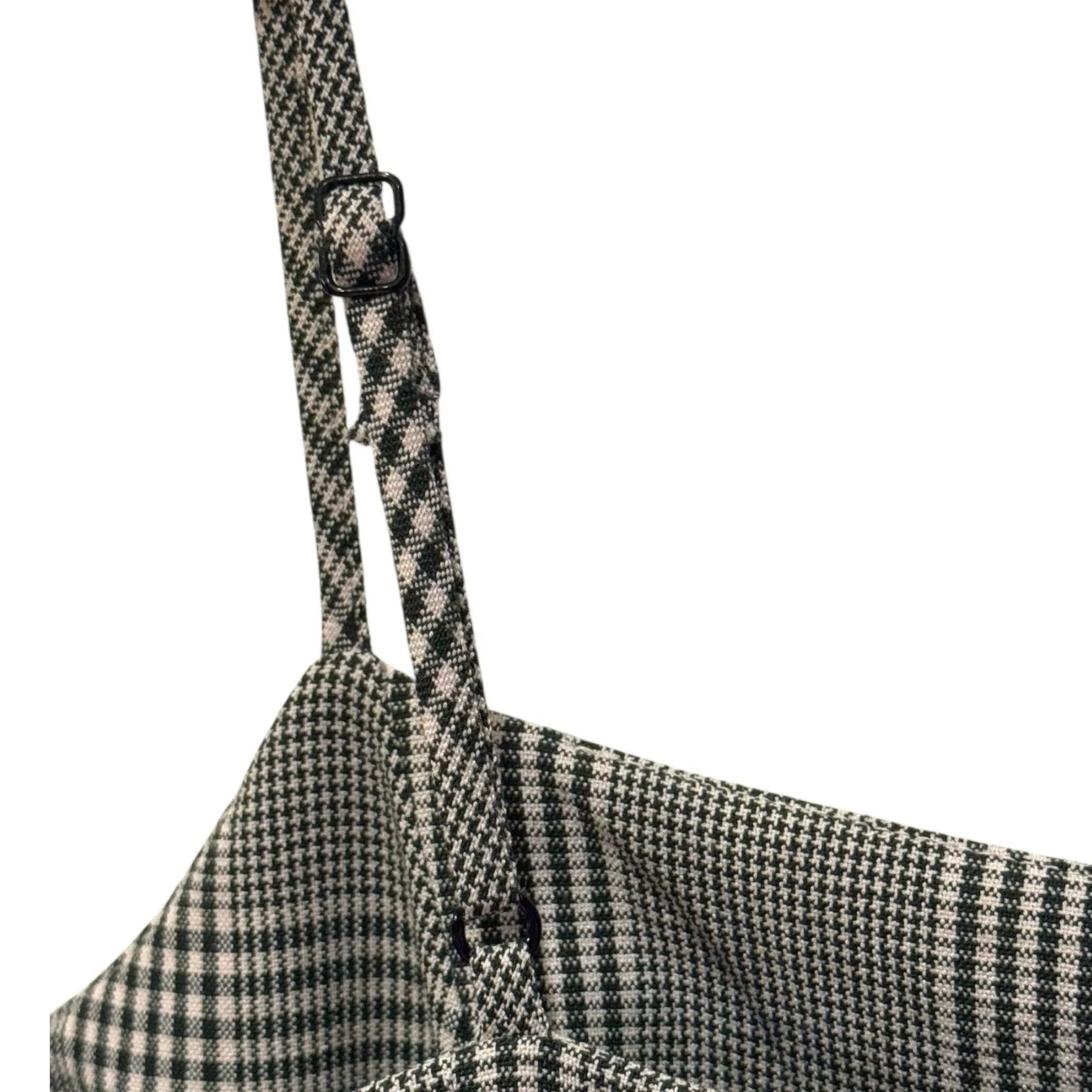 Aritzia Wilfred Old Money Isabelle Plaid Preppy With Pockets Womens Mini Dress 6 - Image 4