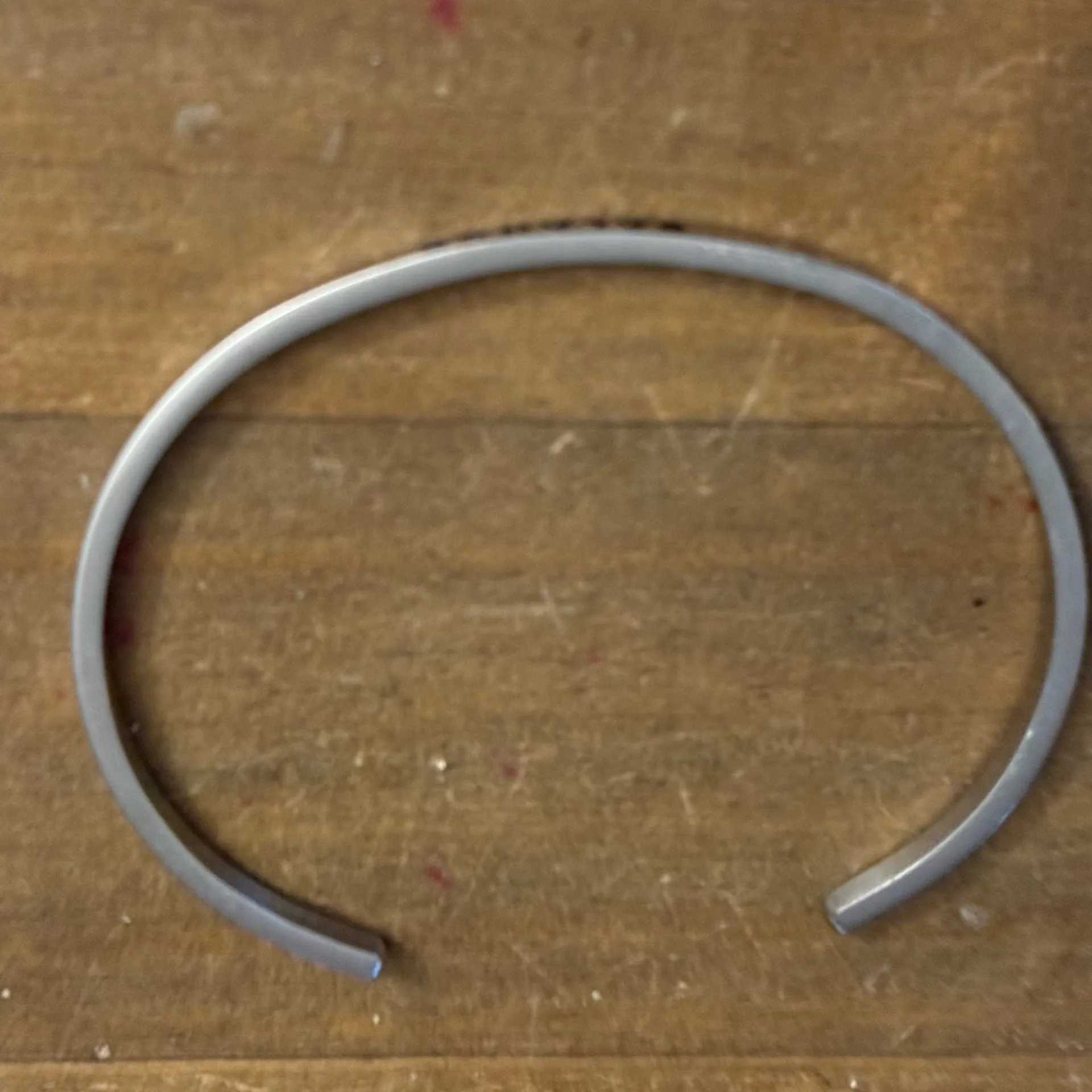 MantraBand stainless steel Balance inspirational cuff bracelet - Image 3