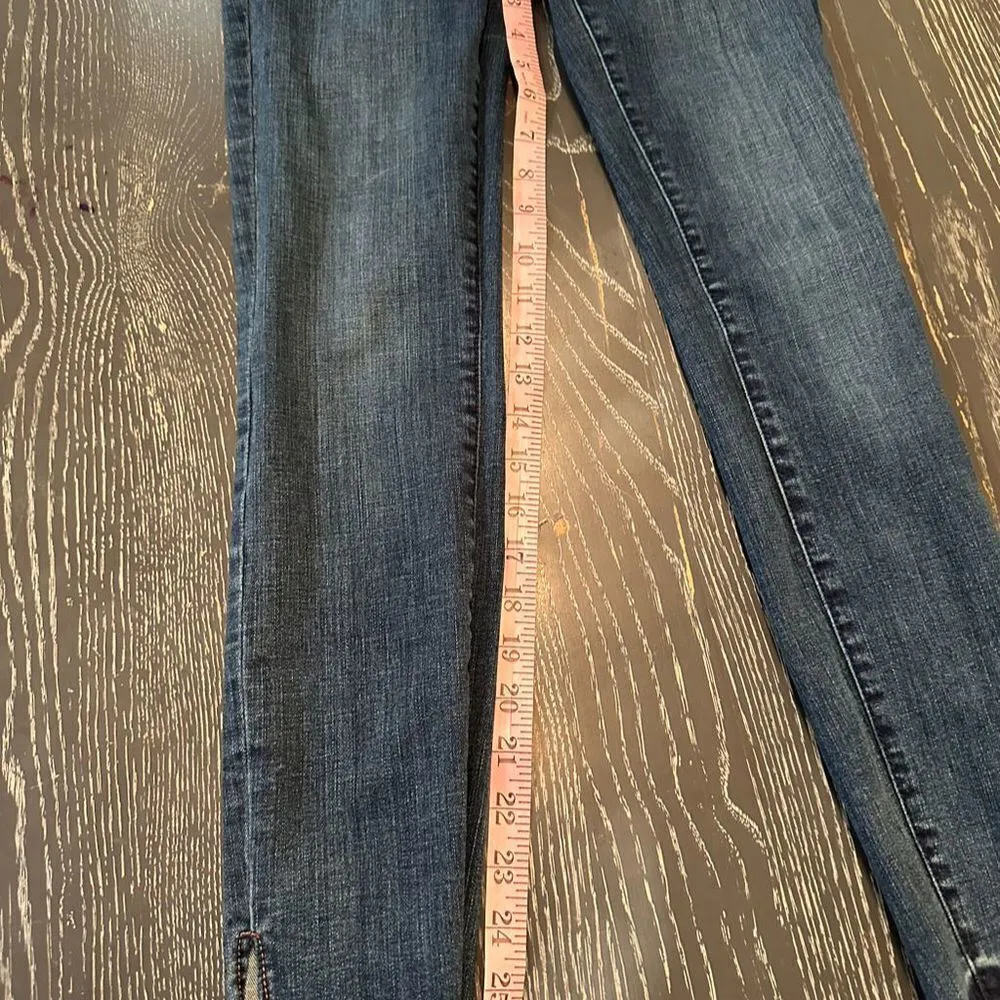 LOFT Modern Skinny Jeans Women's Blue Size 26 Denim Stretch Pants - Image 13