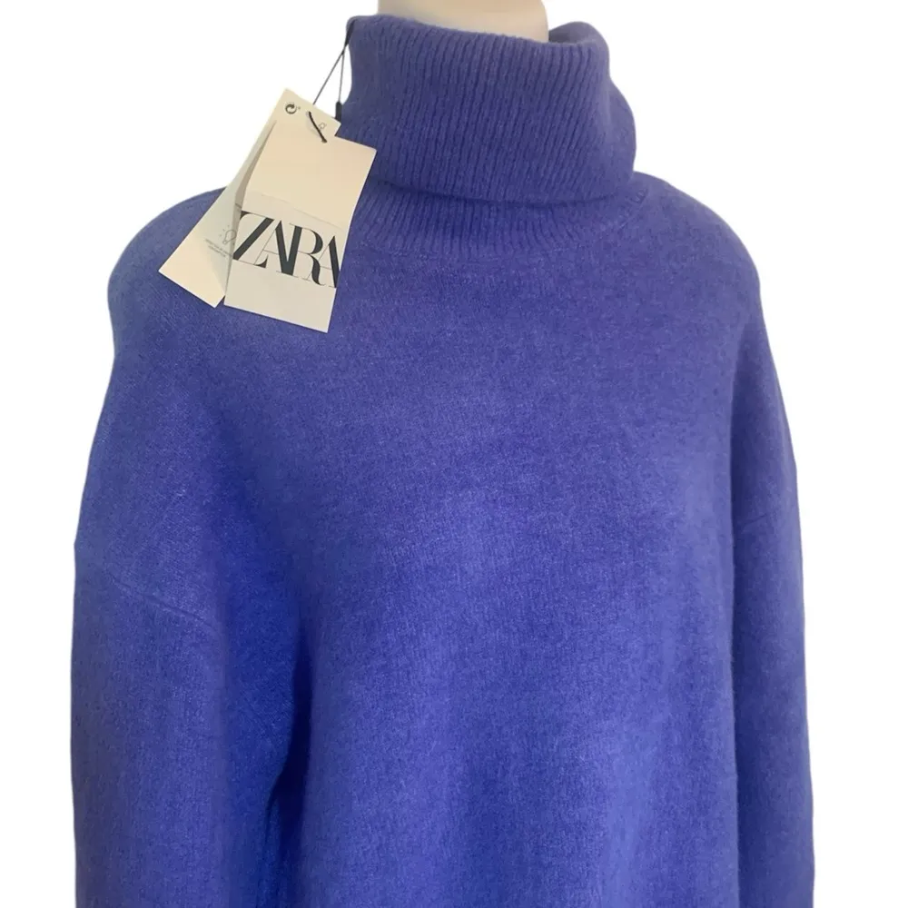 Zara Sweater Size Small Purple Turtleneck NWT - Image 5