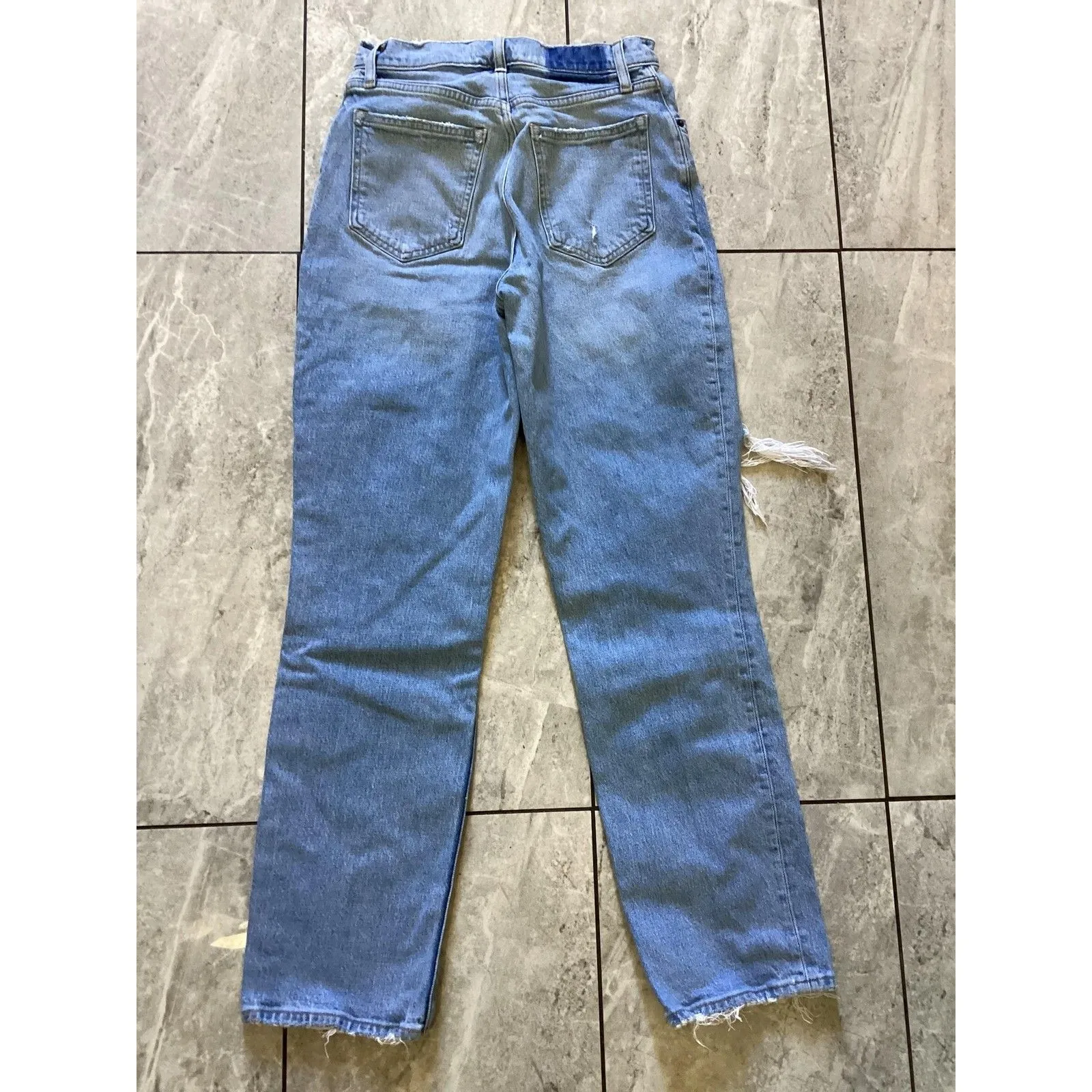 Abercrombie & Fitch Jeans Womens 27 90s Straight Ultra High Rise Curve Love - Image 3