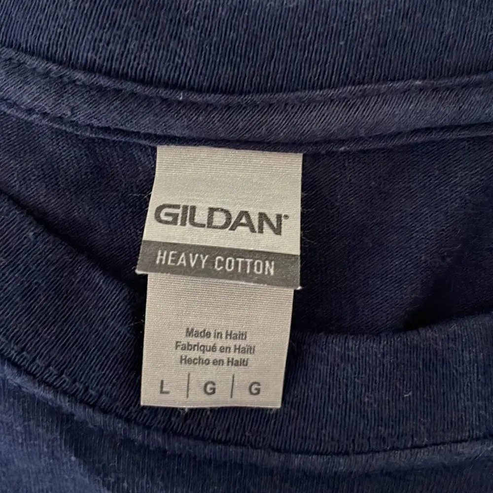 Gildan Heavy cotton southwestern T-shirt. long embellished w/ bling. Size Large. - Image 5