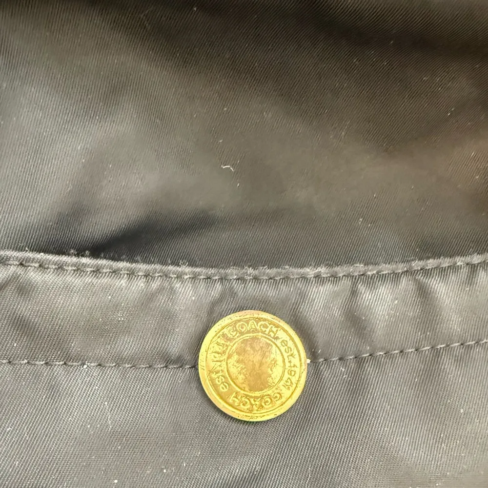 Coach Black Nylon Shoulder Bag - Image 3