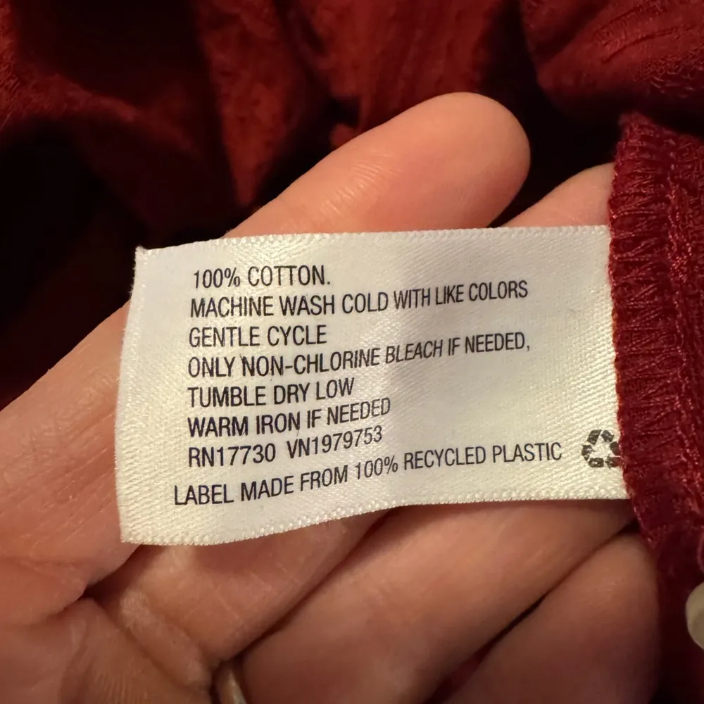 Women’s Universal Thread  Red Ruffle Blouse - Image 4