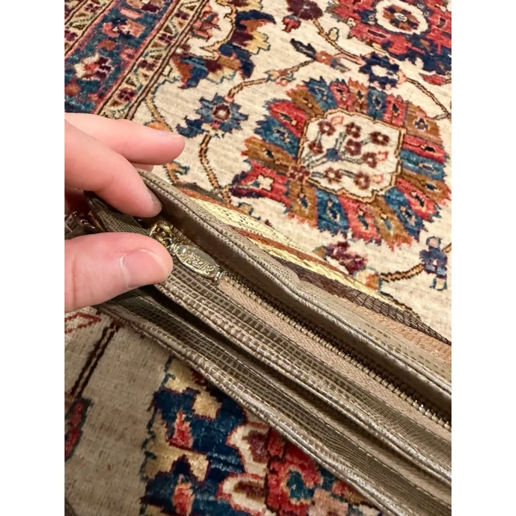 Vintage Bags by Supreme Patchwork Genuine Snakeskin Python Shoulder Bag 70s 80s Brown - Image 13