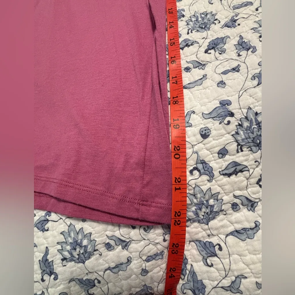 Tommy John women’s Mauve pink Lounge Pants Culotte style, Size Large NWT - Image 6