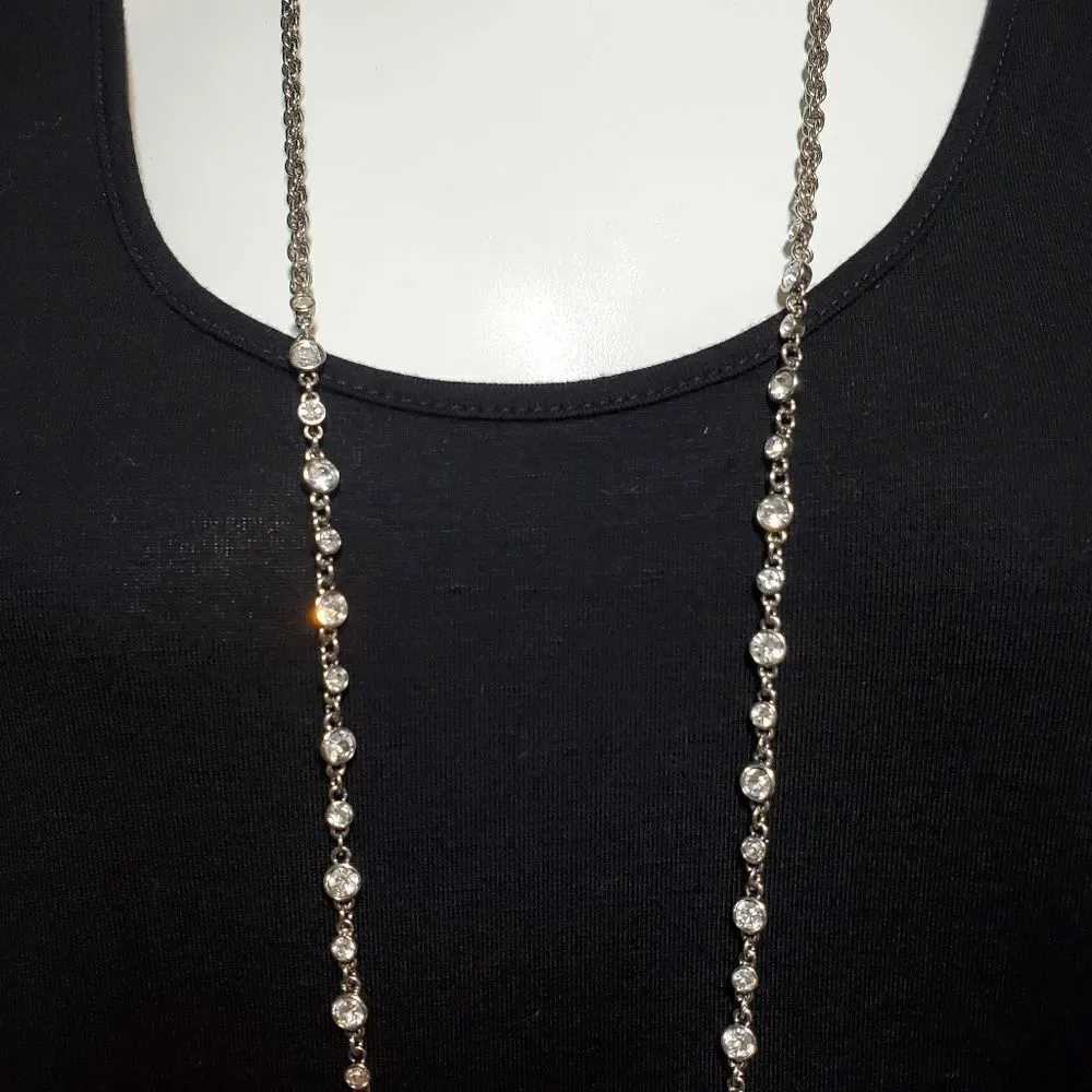 Ann Taylor Silver Necklace - Image 3