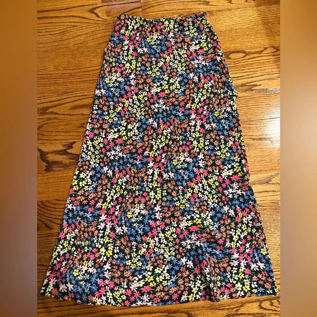 Nasty Gal Multicolor Floral Maxi Skirt - Image 3