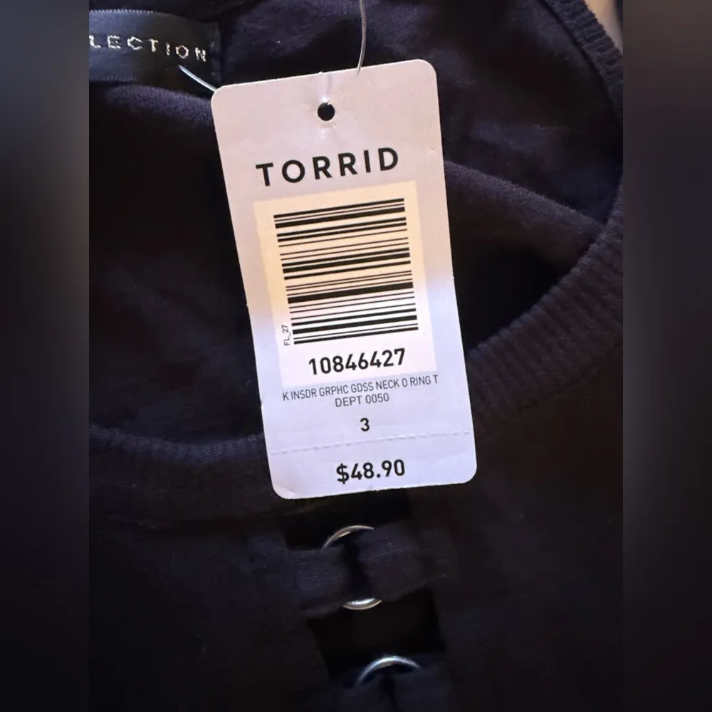 Torrid Black Graphic Embellished Tank Top size 3 - Image 6