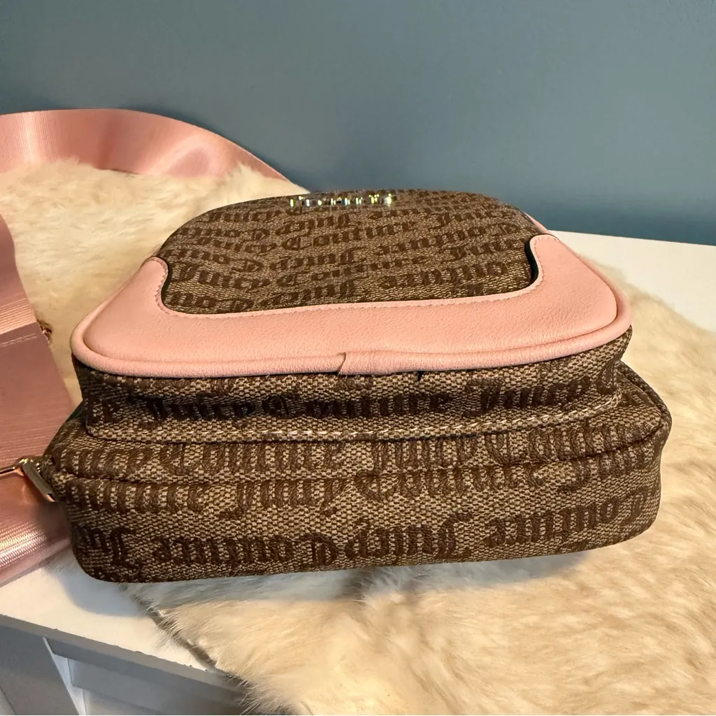 Juicy Couture Chestnut Chino Raising Star Sling Faux Leather Sling Bag - Image 6