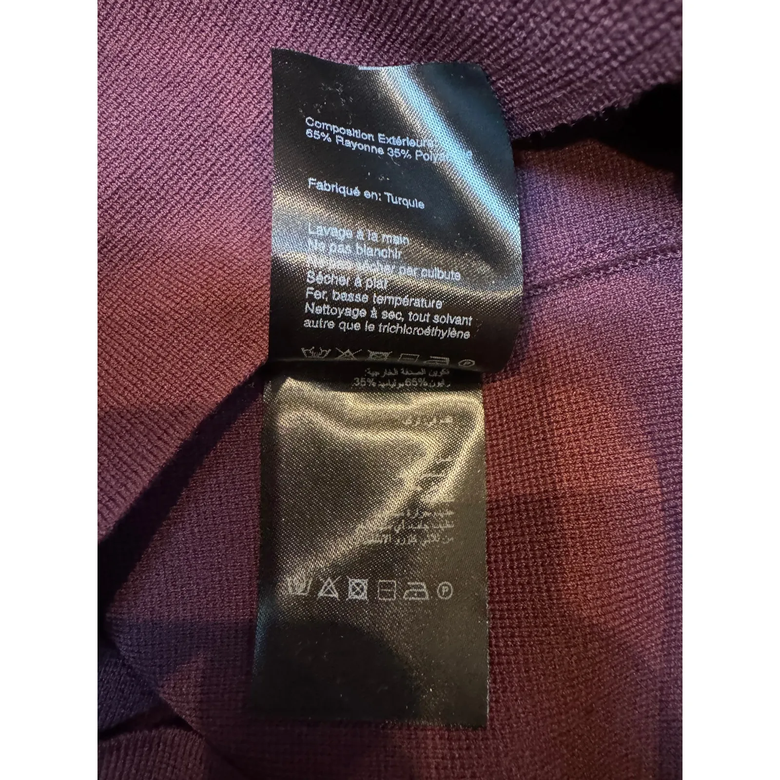 GAUGE81 Suno Long Sleeve Sweater Dress Merlot Size XS small Red - Image 8