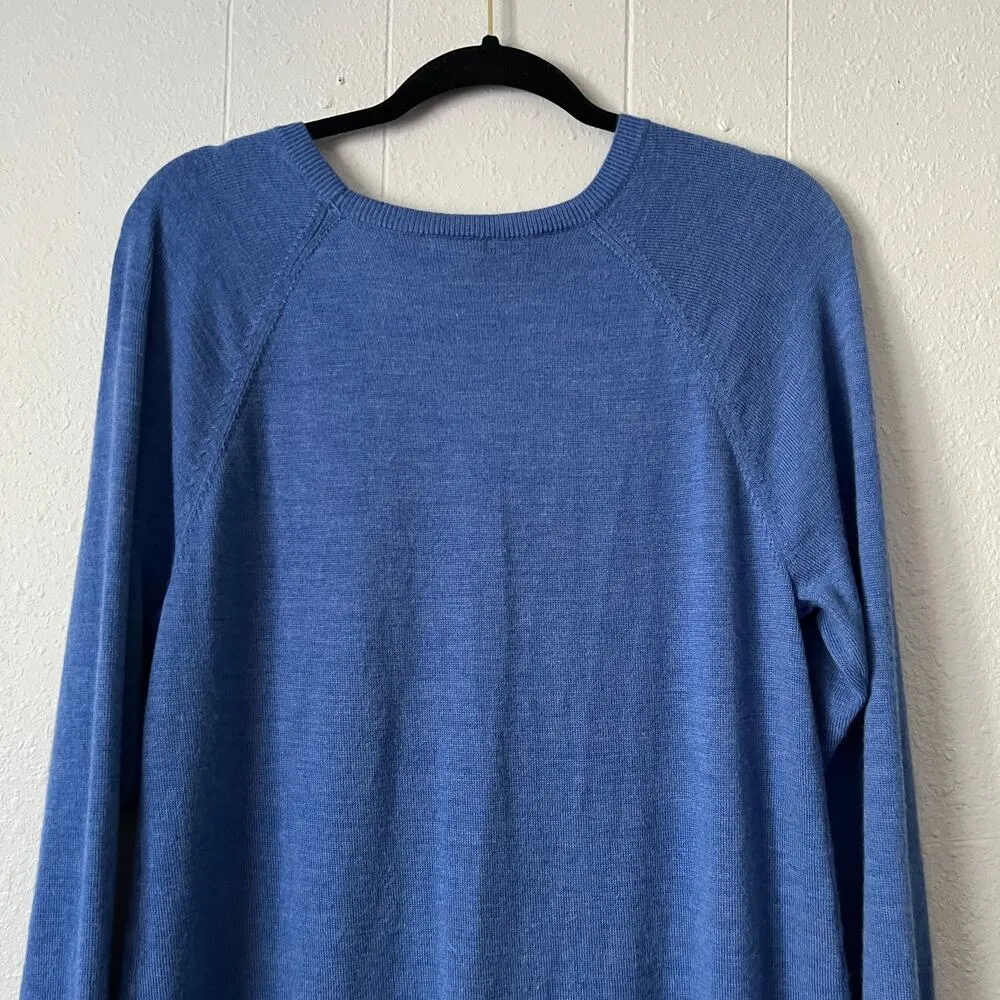 L.L. Bean Sweater Womens Large 100% Merino Wool Academia Career Preppy Casual - Image 6